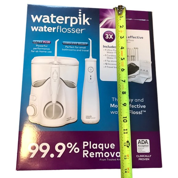 Waterpik WP-150-WF-10 Ultra Plus and Water Flosser - White - Picture 5 of 8